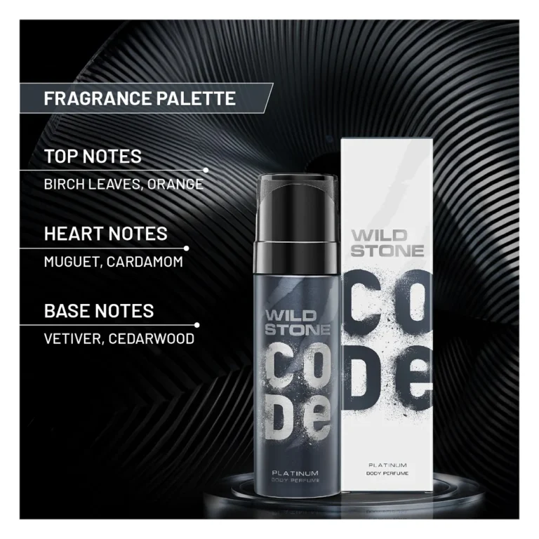 Wild Stone Code Platinum Body Perfume Spray 120ml