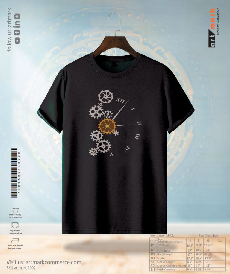 Men’s Regular Round Neck Tiger T-shirt (Copy)